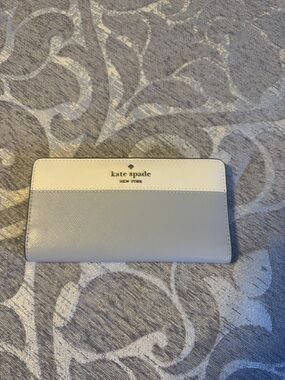 kate spade Black Bifold Wallet with ID Window